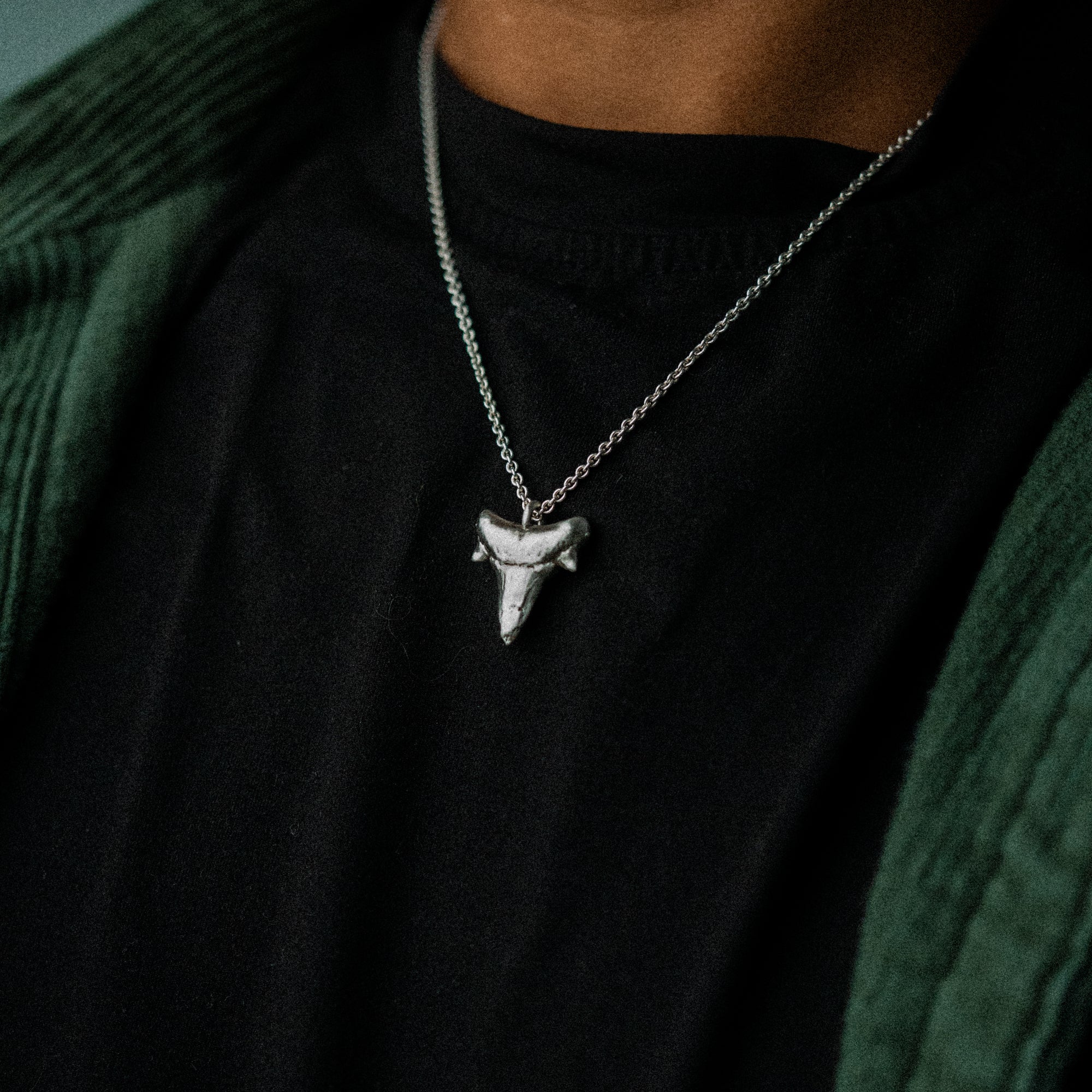 The Nomad Shark-tooth + Chain