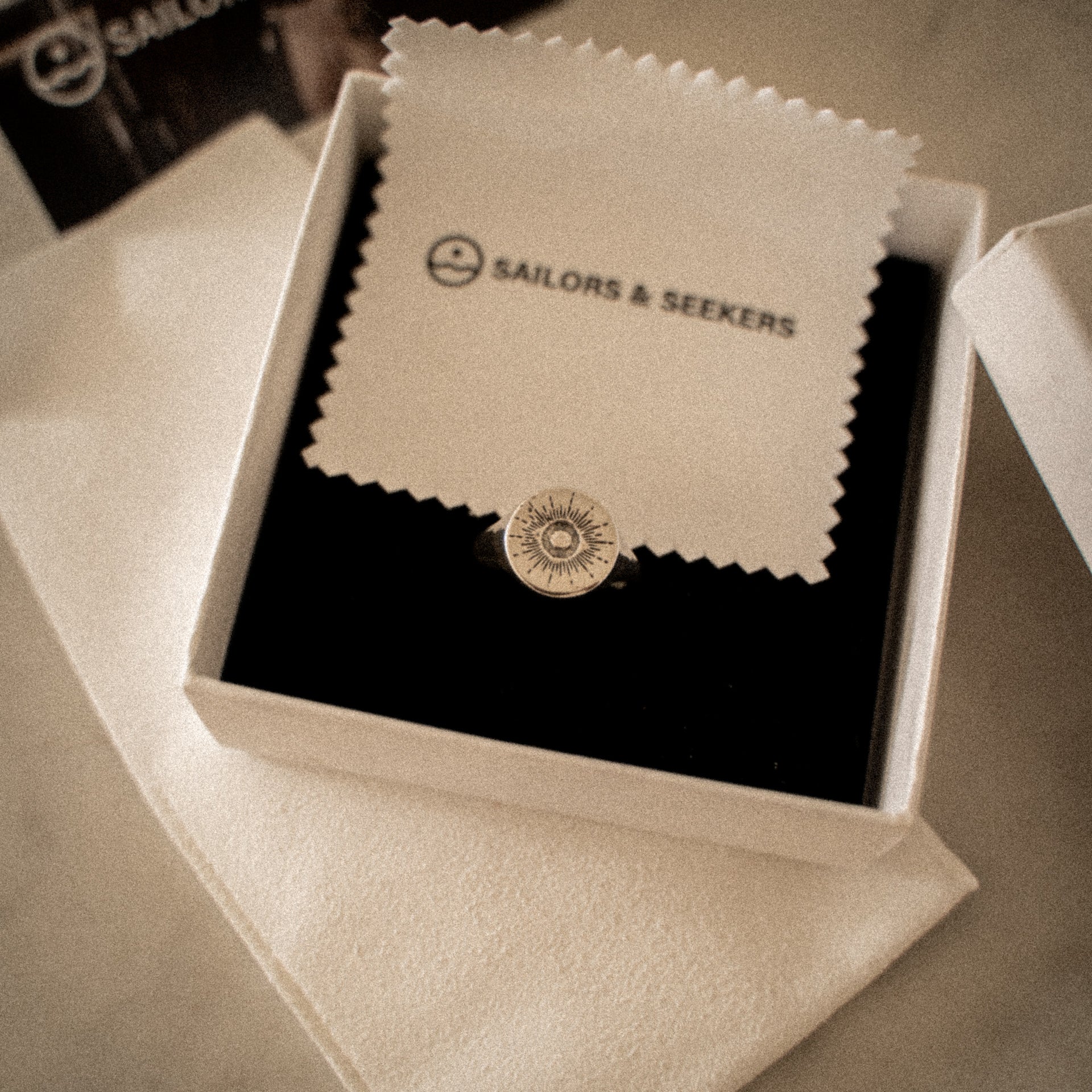Shiva’s Third Eye Ring – Handmade Sterling Silver Signet Ring – Unisex Karma Collection - Sailors and Seekers - Sailors and Seekers