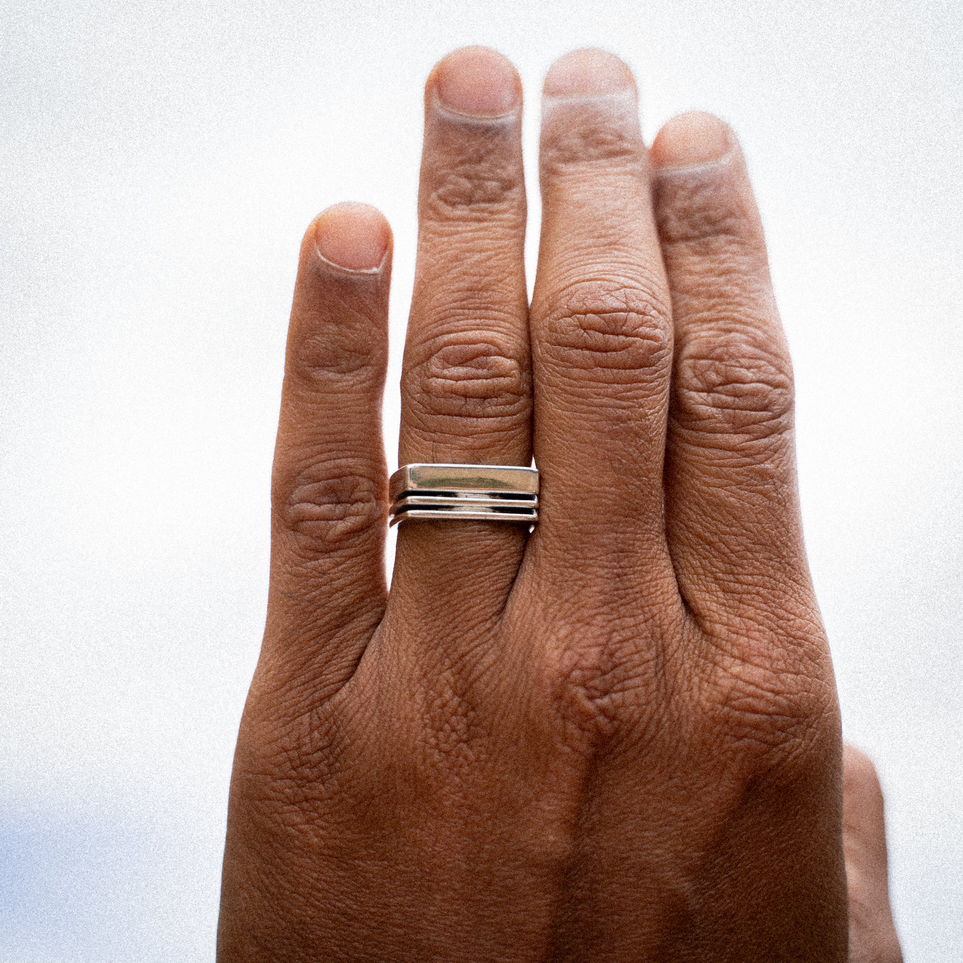 The Parallel Signet - A Reminder of Life’s Duality - Handmade in Australia - Solid Recycled 925 Sterling Silver - Sailors And Seekers - Sailors and Seekers