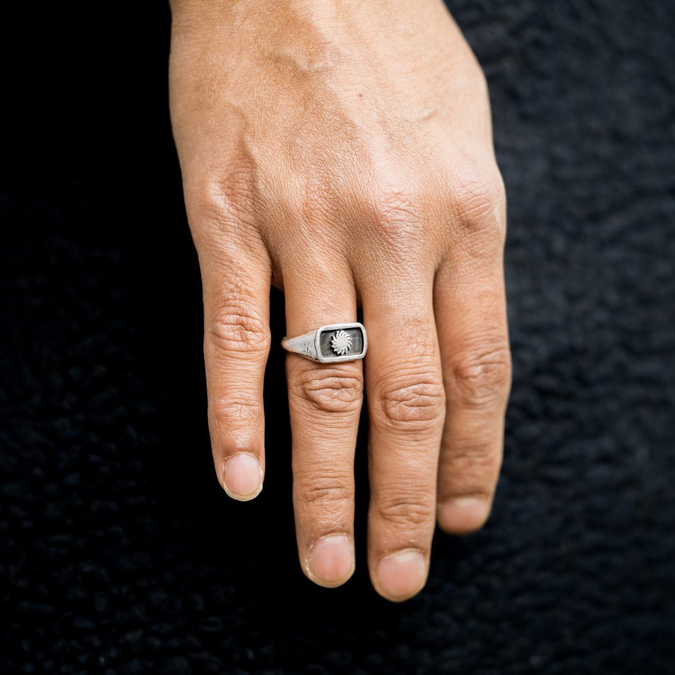 Sun Signet Ring, Sterling Silver Surya Ring – Sailors and Seekers